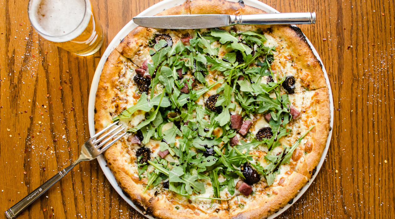 pizza at Mill House Brewing Co.